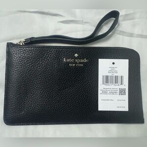 Kate Spade Lucy Black Wristlet Wallet